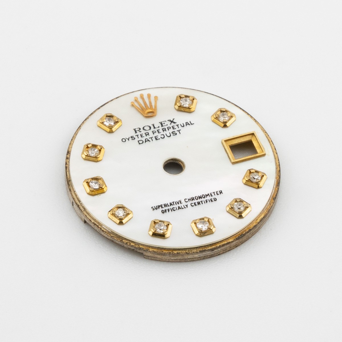 For Rolex Lady-Datejust 69/79/179, Custom Mother of Pearl Diamond Dial #1028