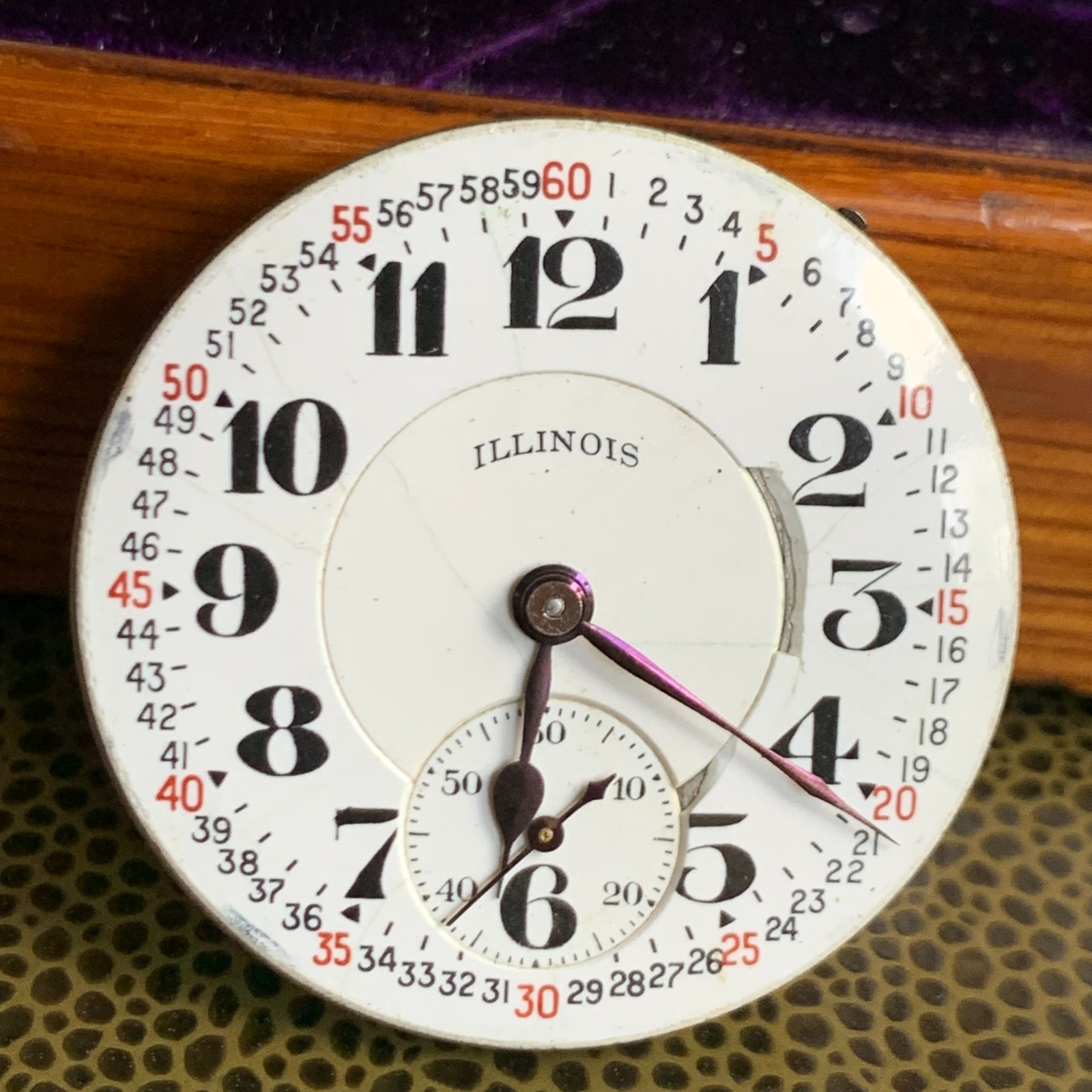 1928 Illinois Bunn Special Type III 60hr. 16S 21J Pocket Watch Movement Repair
