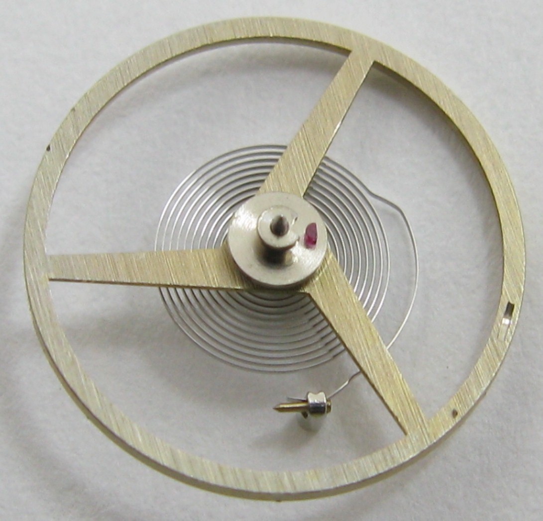 Wittnauer D11AE complete balance wheel 721 * not sealed *