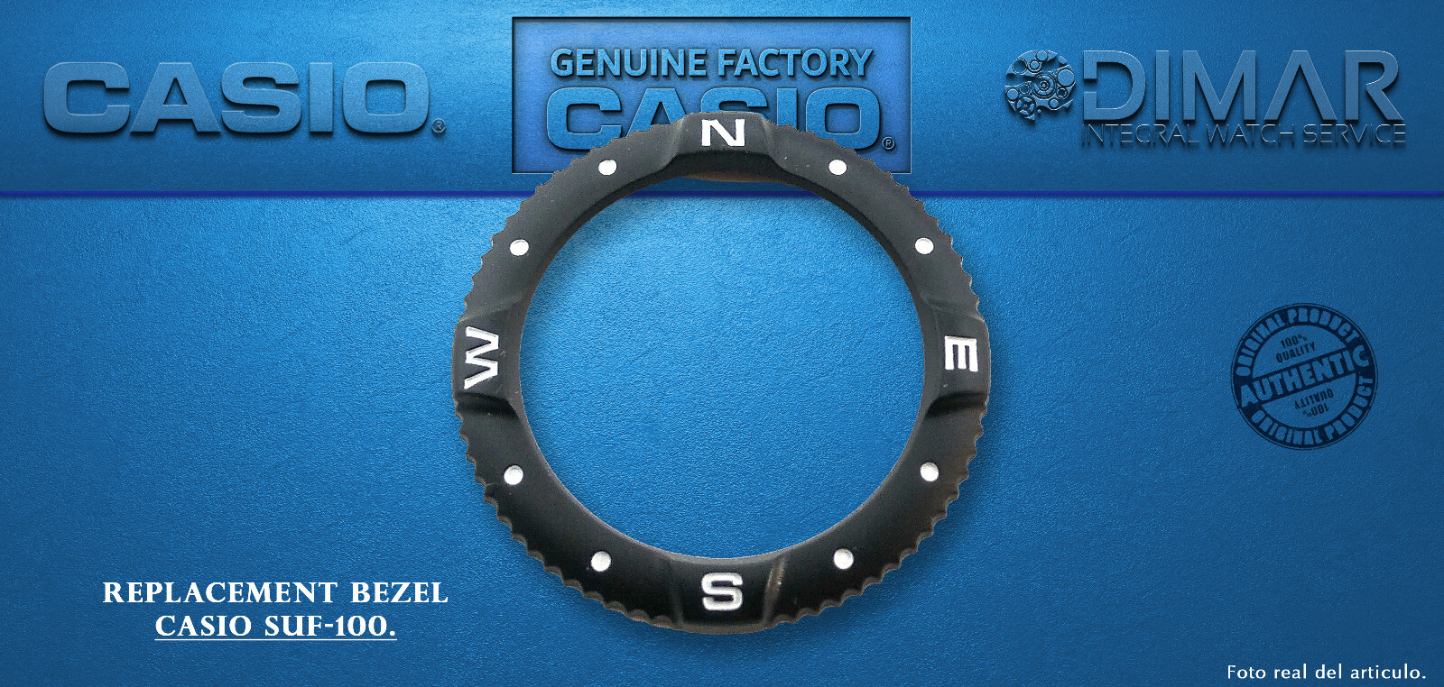 Replacement Part Vintage Original Bisel Casio SUF-100.