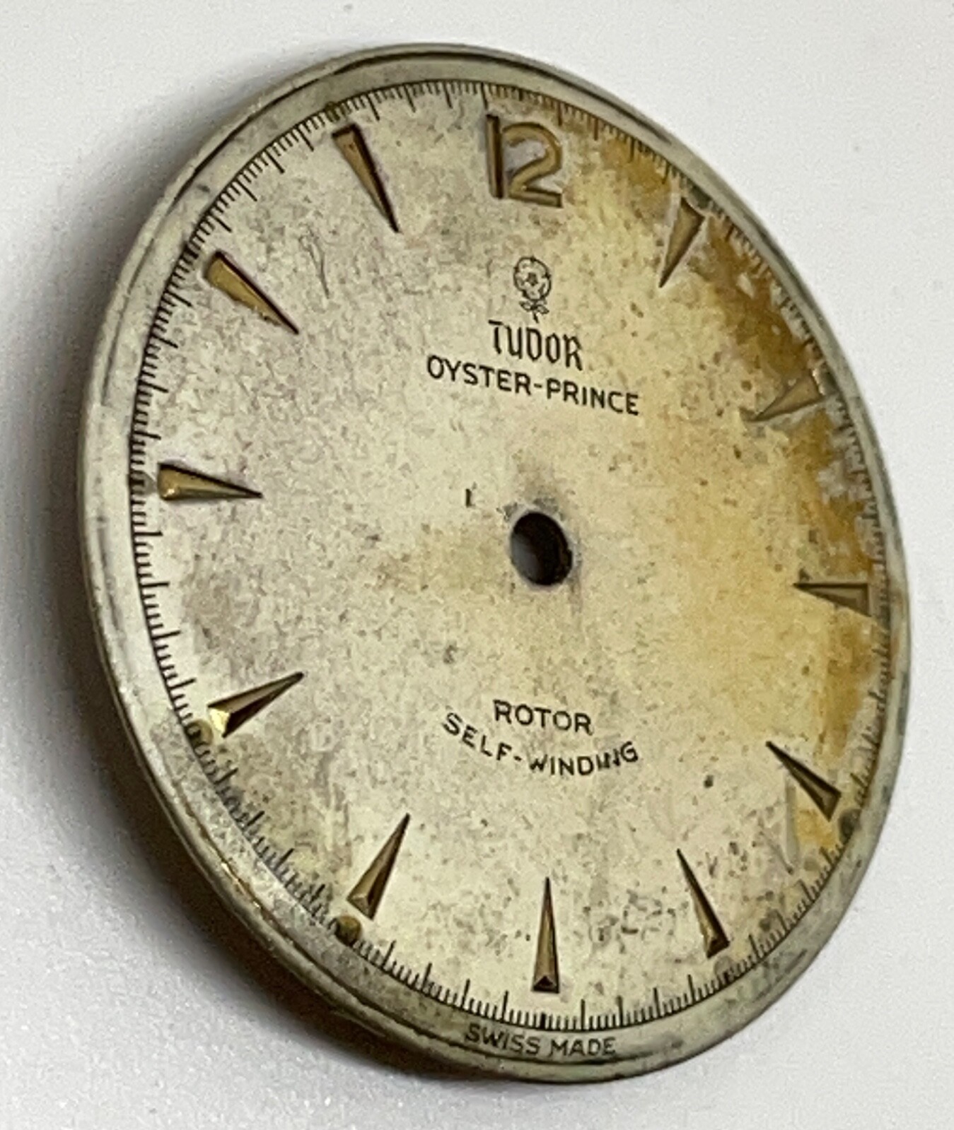 TUDOR ROSE OYSTER-PRINCE WATCH DIAL Swiss