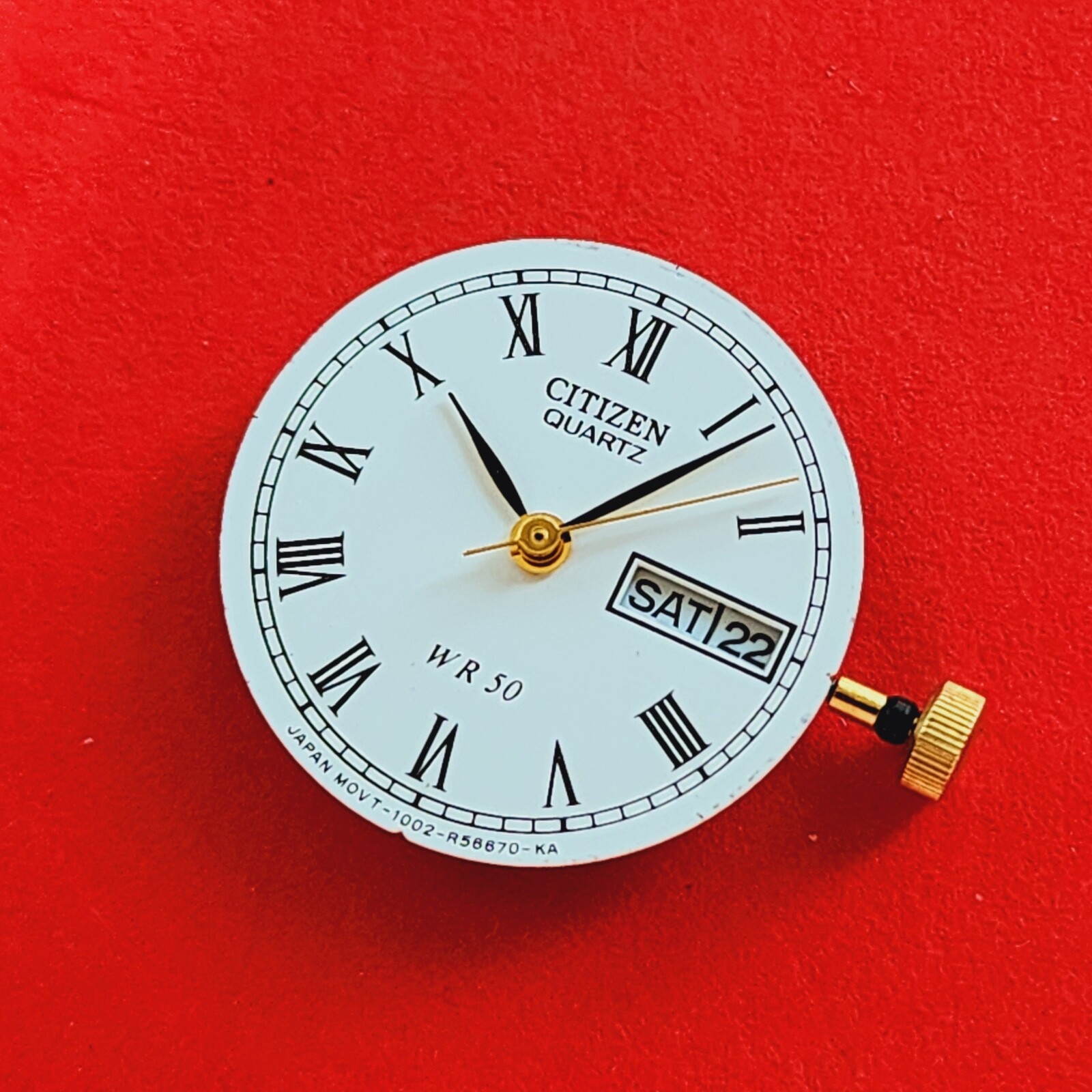 Citizen Ladies Watch Movement Quartz 1002 Dial Hands Stem Crown Ticking Parts