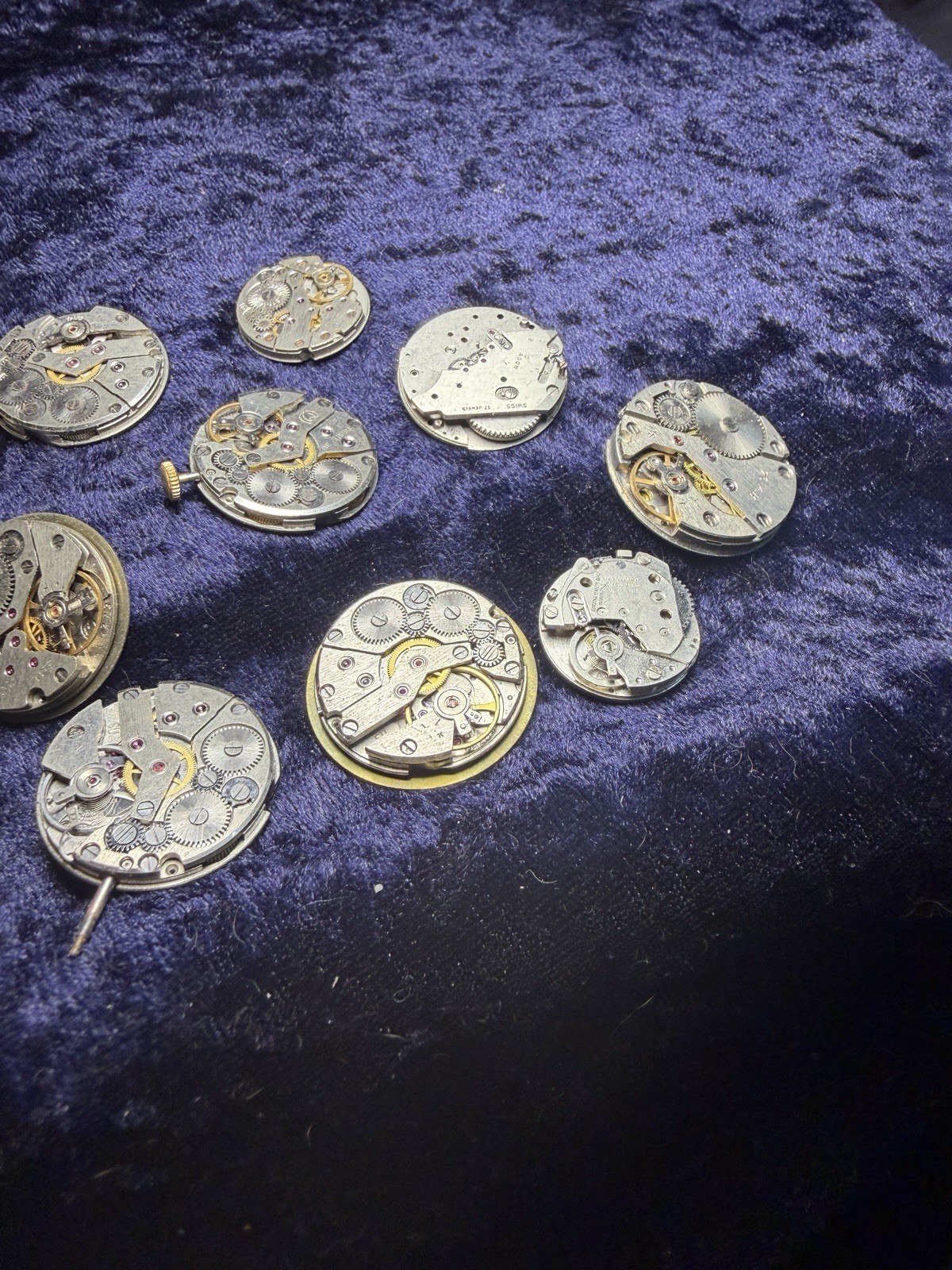 VTG Org European Watch Bodies 15pcs Steampunk Art Craft #W002