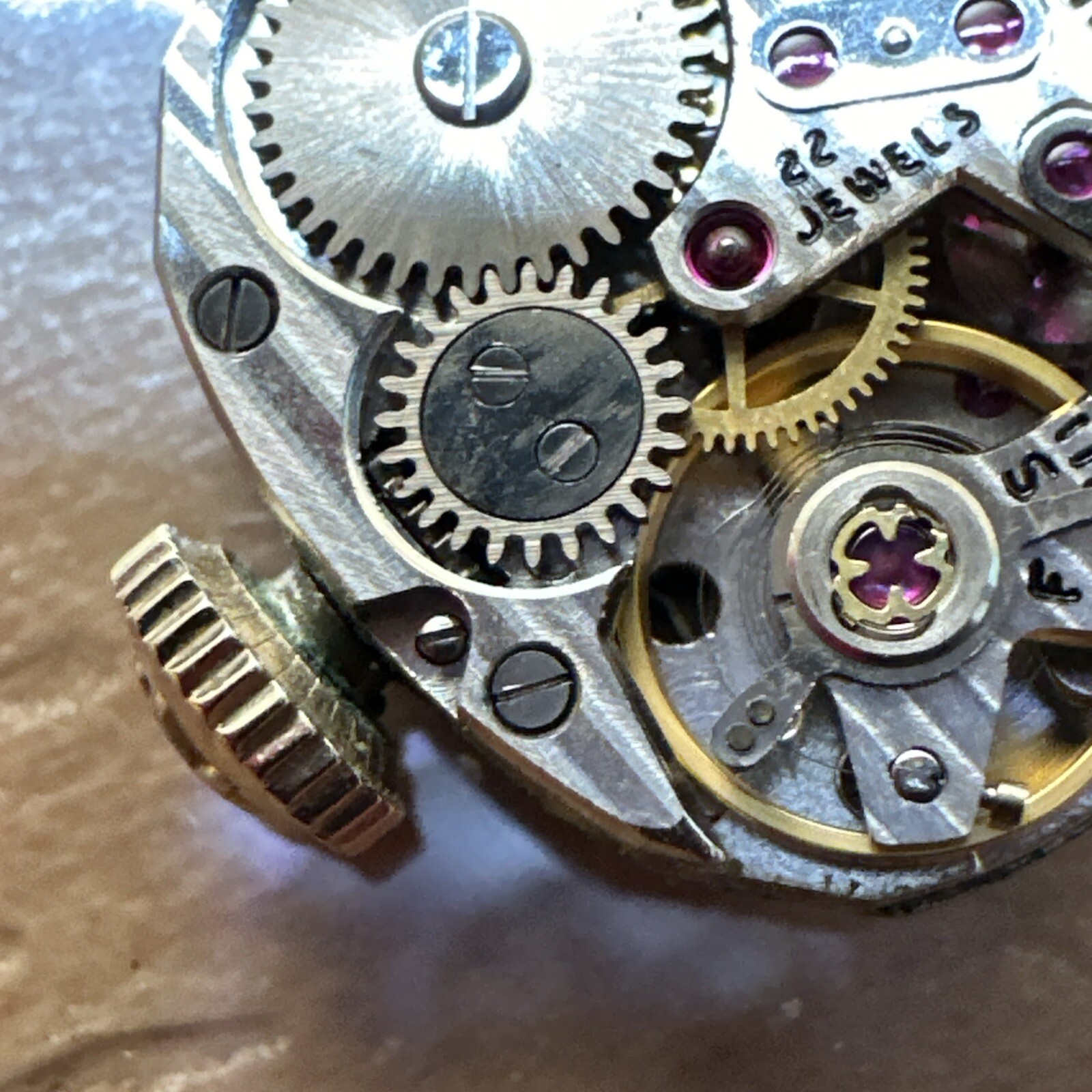 Hamilton Dial W/Movment 22J Ref 761 As Is H92