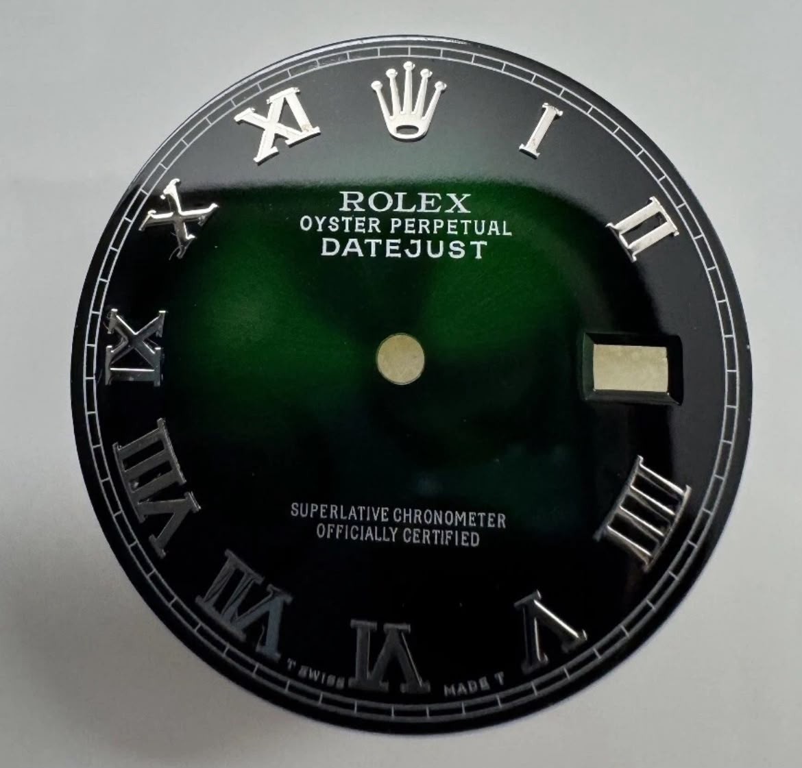 Rolex Datejust 36mm Custom Green Vignette Roman Dial 16014 16234 116234