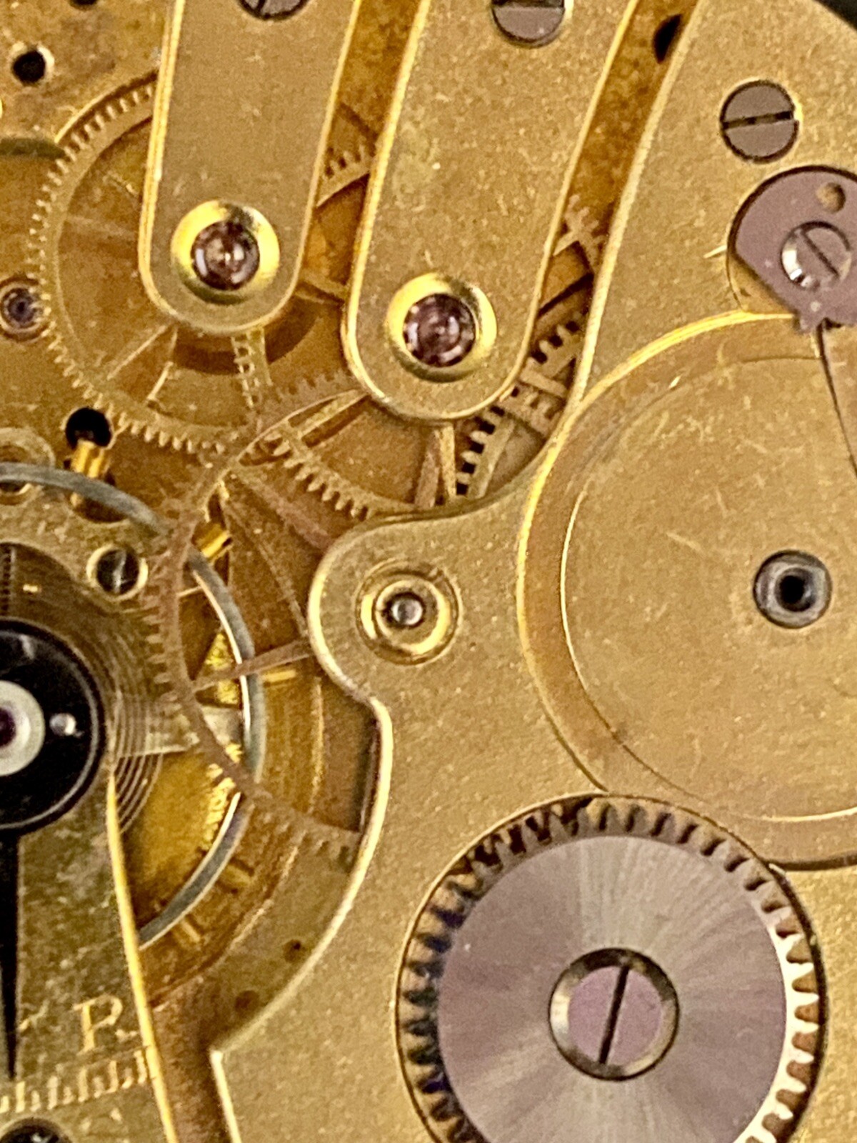 Vintage Union Pocket Watch Movement 43mm