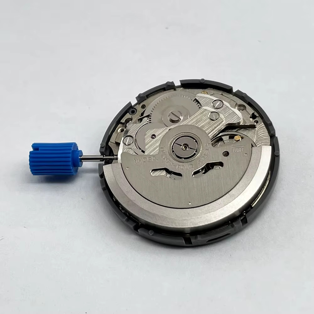 Japan Genuine NH36A Movement Golden Disc/Datewheel Crown at 3.0/3.8 Mod Replacem
