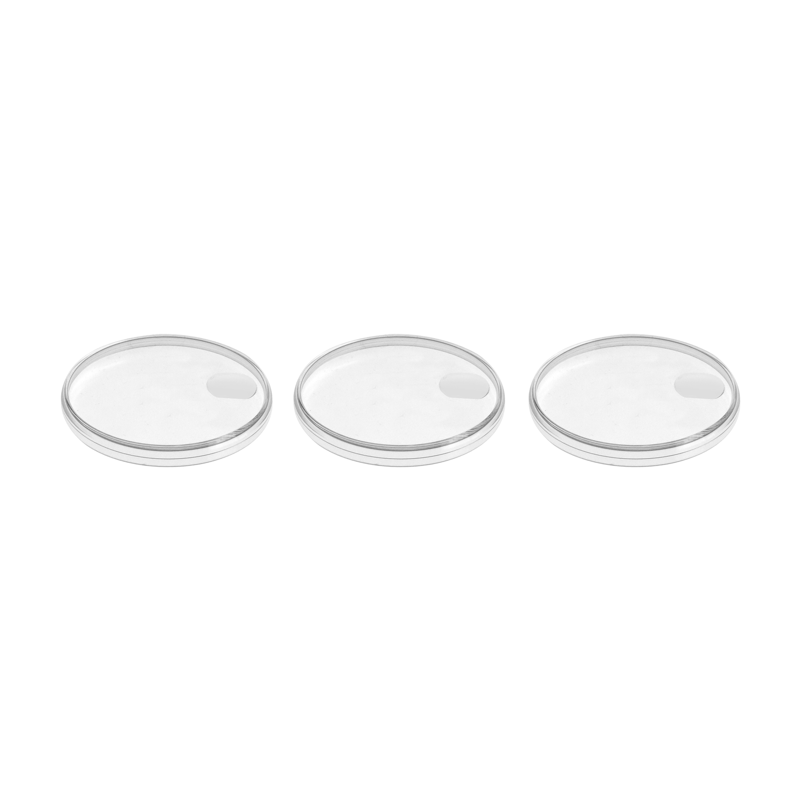 3 PLASTIC PLEXI ACRYLIC WATCH CRYSTAL FOR ROLEX 6694 25-108 CAL.1225 TOP QUALITY