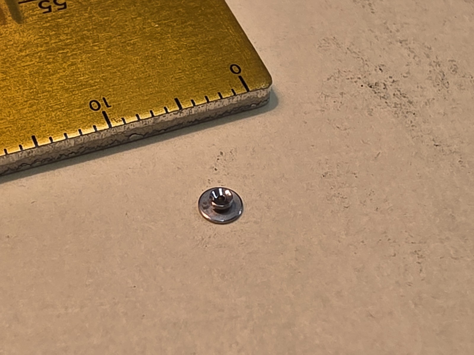 Vintage NOS Swiss Roller W/Jewel-Diameter 2.90mm And Height. 95mm Parts Spares