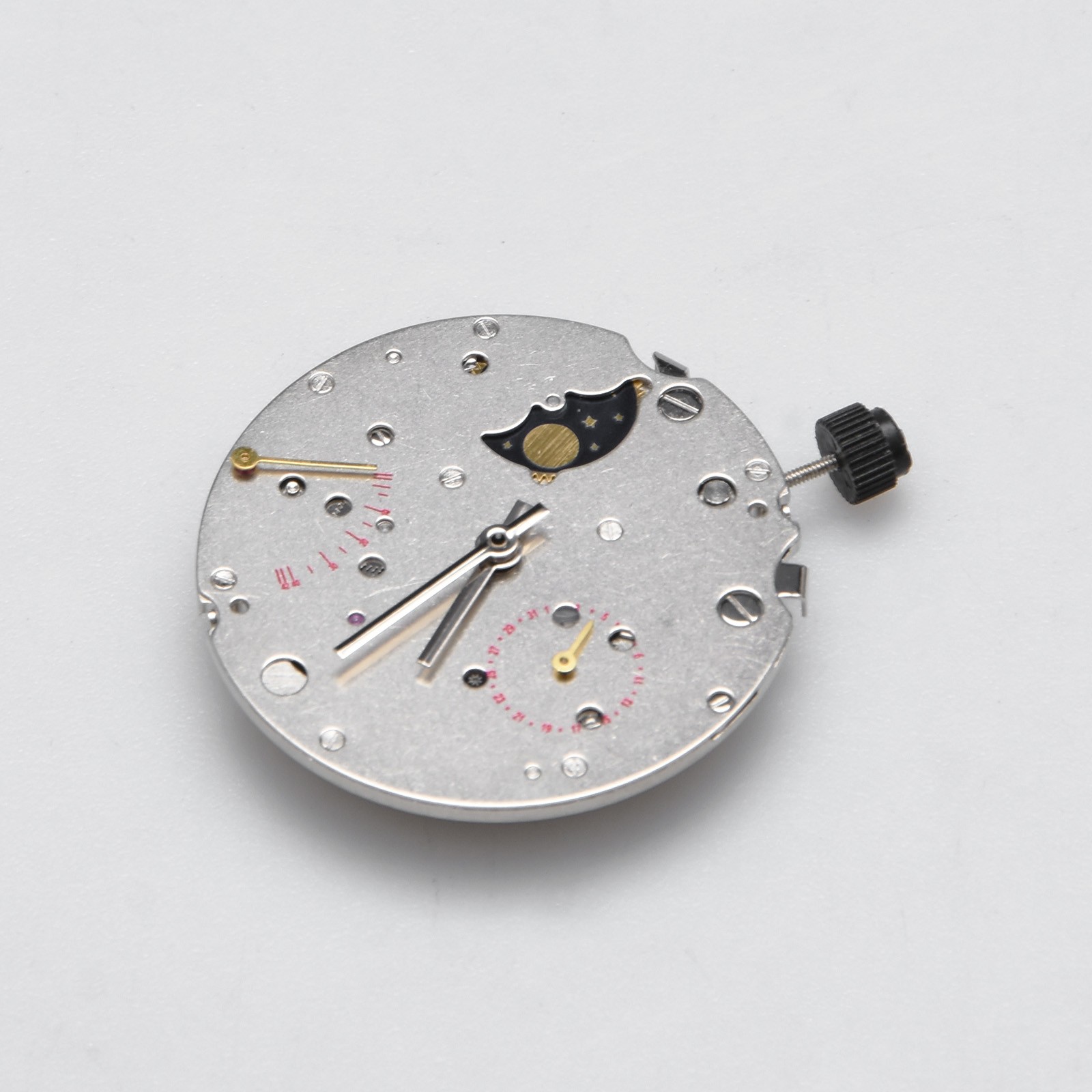 ST2153 Automatic Movement Moon Phase Date Power Reserve 32 Jewels 40h 28800 DIY