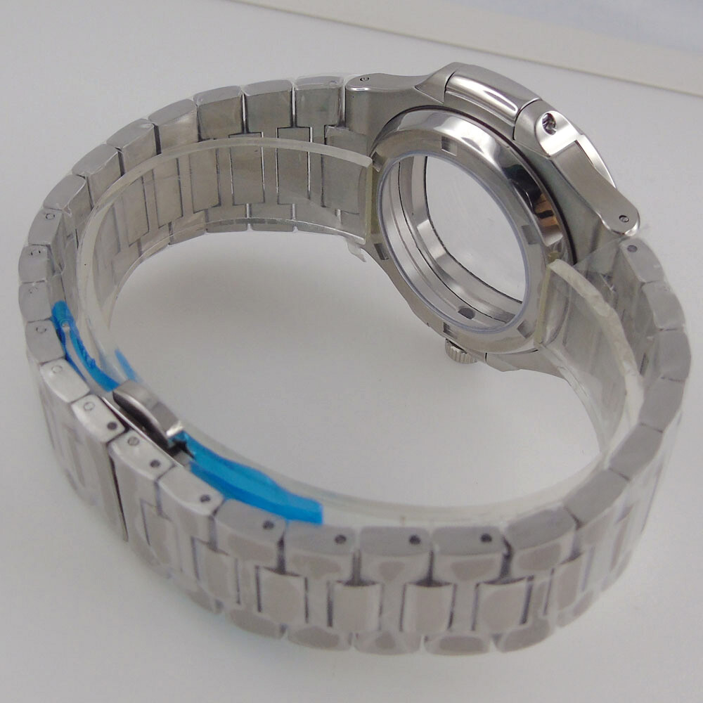 40mm Watch Case+Dial Sapphire Crystal Fit NH35A Miyota8215 DG2813 ETA2824 PT5000