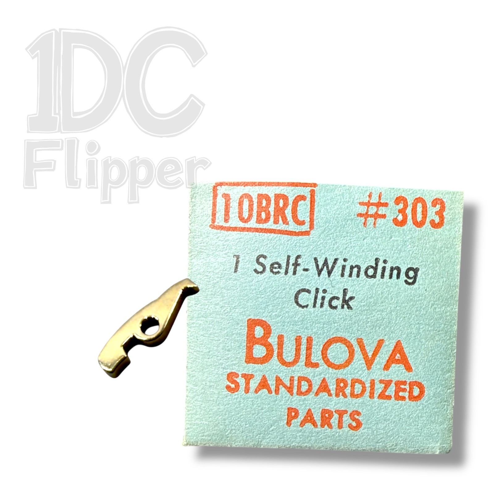 Bulova 10BRC SELF-WINDING CLICK #303 425/448 9AS, Fits Multiple, Read!