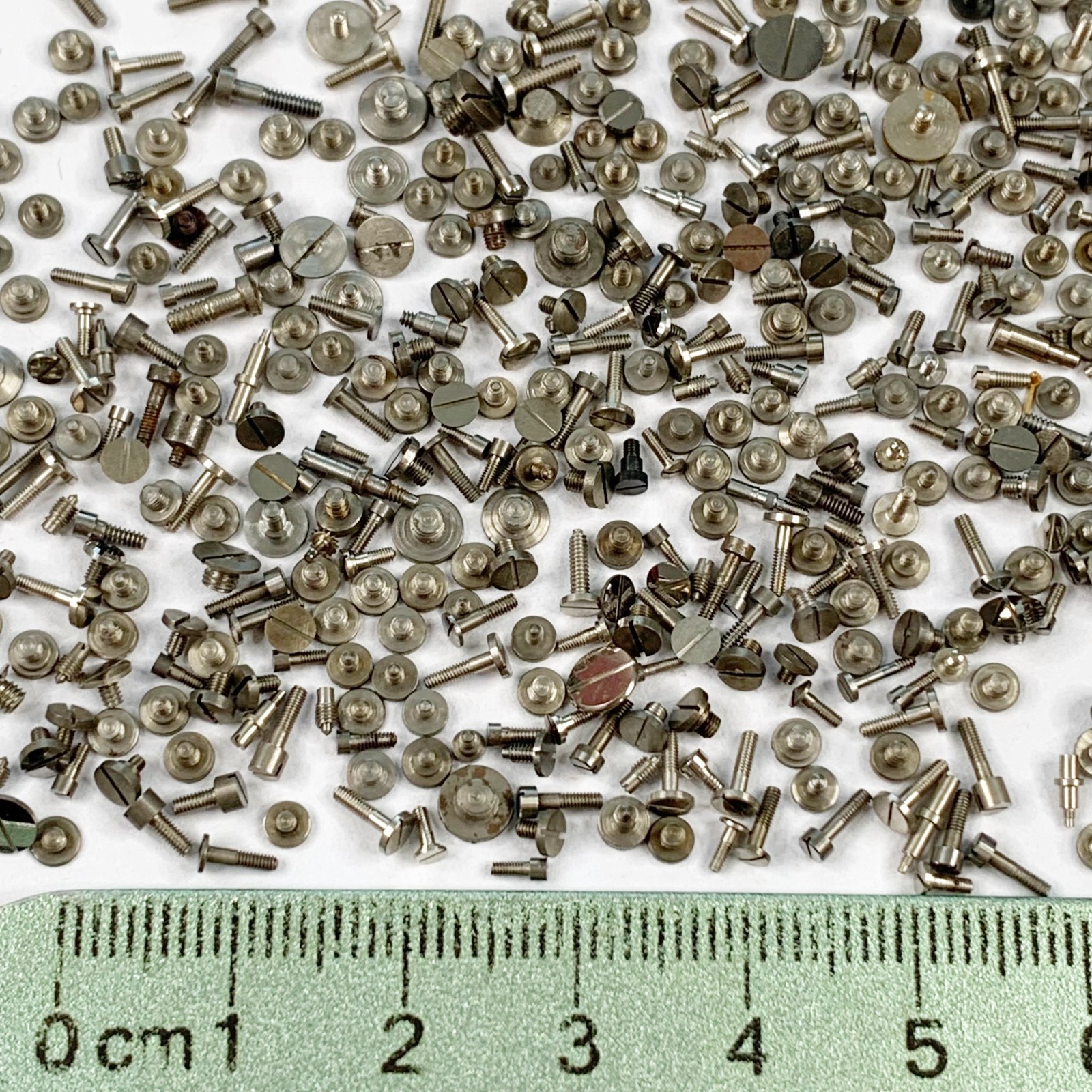 100 Watch Screws Pocket Wrist Parts Watchmaker Repair Assorted Job Lot Steampunk