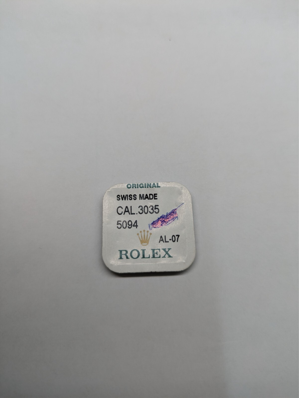 Genuine ROLEX parts 3035-5094 date wheel,mounted