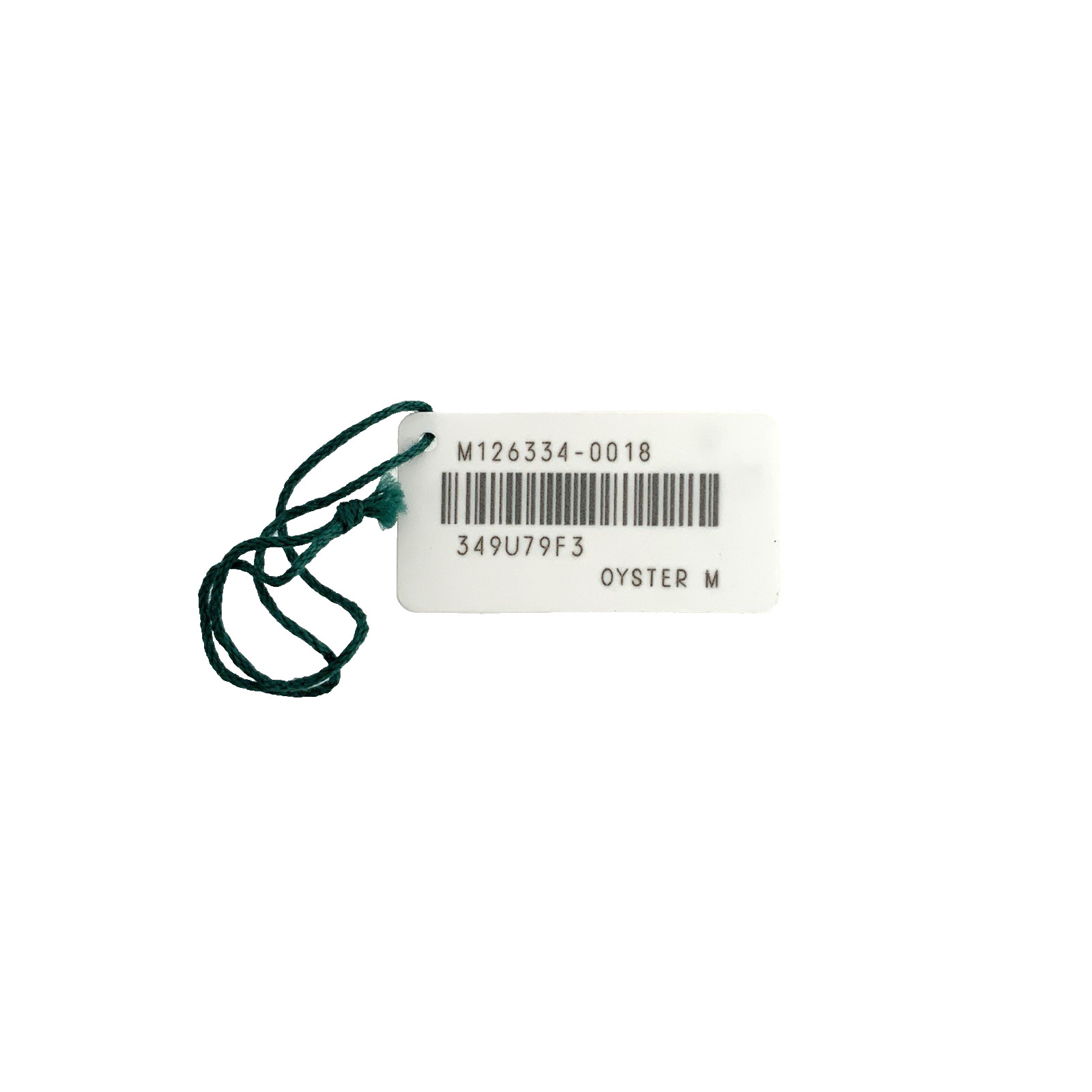 ROLEX WHITE DATEJUST 126334 SERIAL HANG TAG