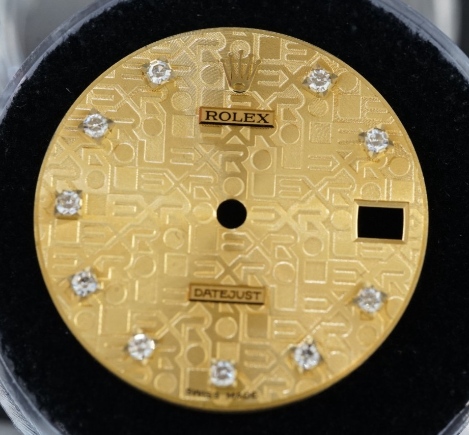 Rolex 178274 Datejust Gold diamond dial, (104)