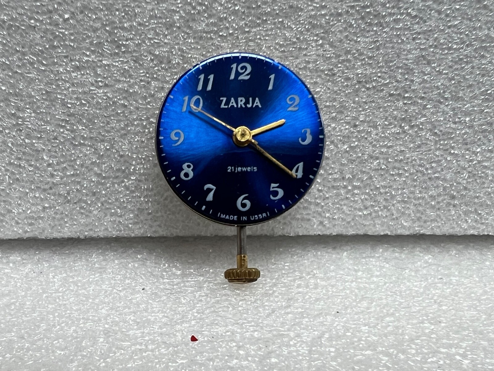 Watch movement USSR ZARJA Cal.2009b plus Dial. Working , for parts