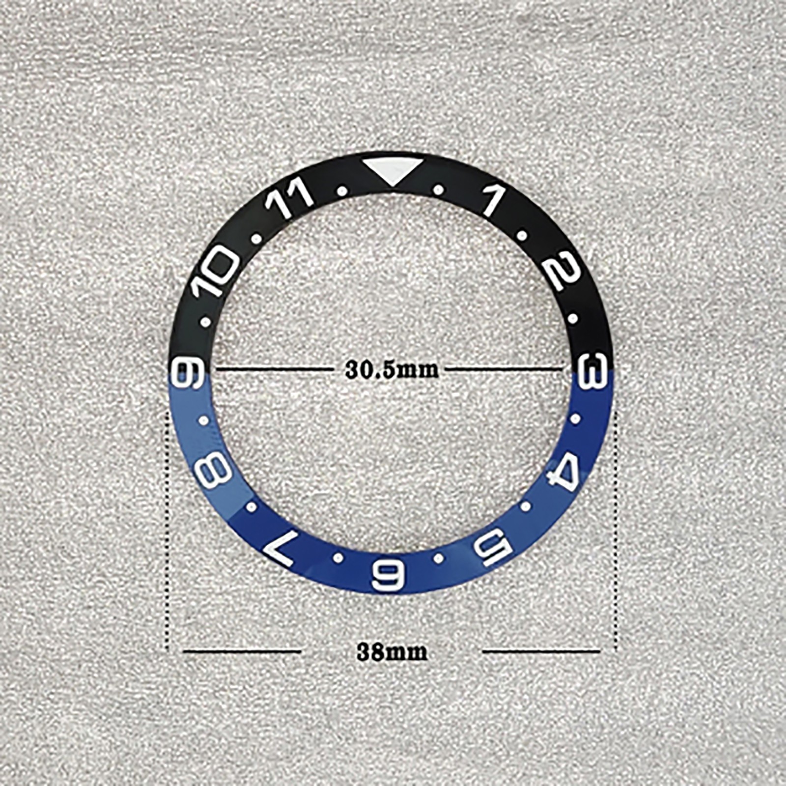 Watch Ceramic Ring Outer Diameter 38MM Inner Diameter 30.5MM for 40MM Watch Case
