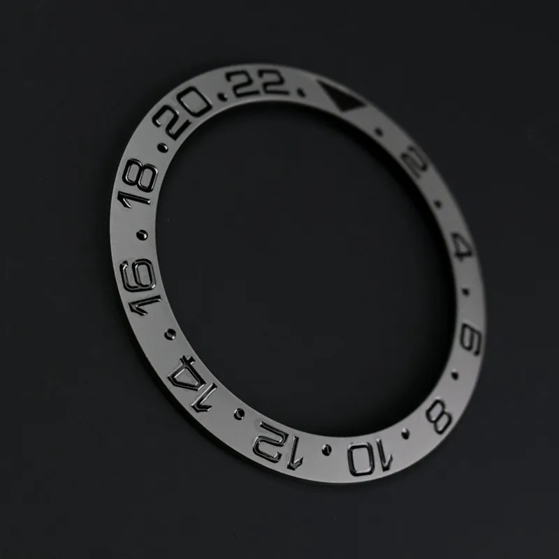 38mm Frosted Ceramic Bezel Insert Watch Repair Replacement Mod Part