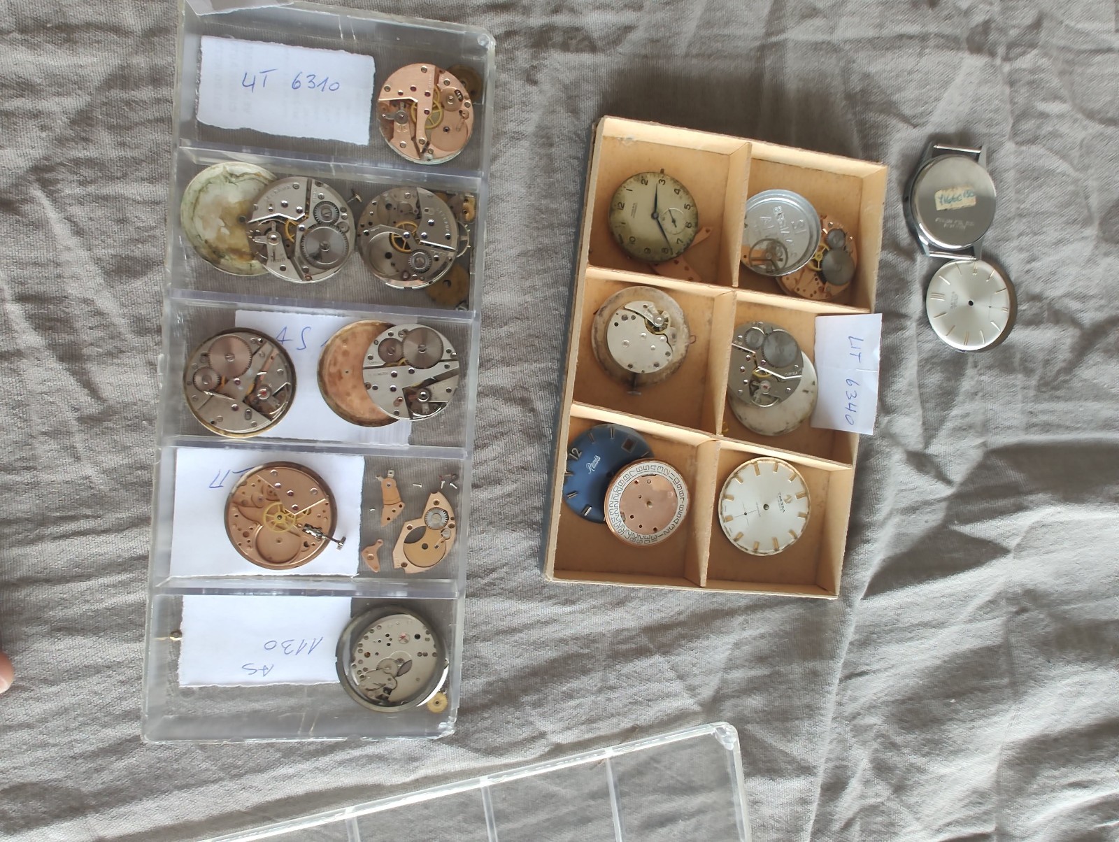 Watch Repair Lot 11 Movements Unitas UT 6310 AS 1130 Swiss Parts