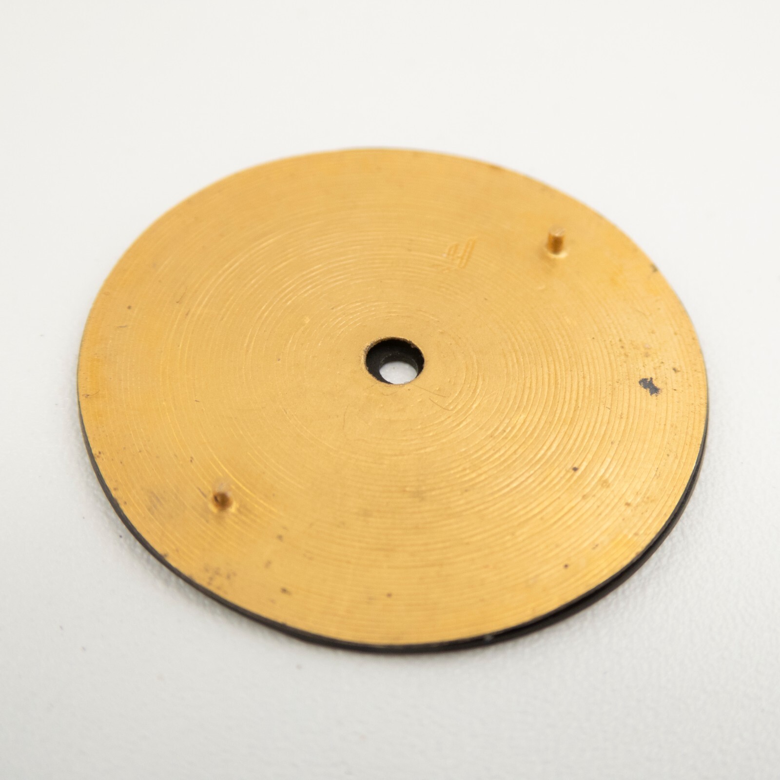 Vintage Jaeger-LeCoultre 23.3 mm Onyx Wristwatch Dial, Fits Cal. 8381 Movement