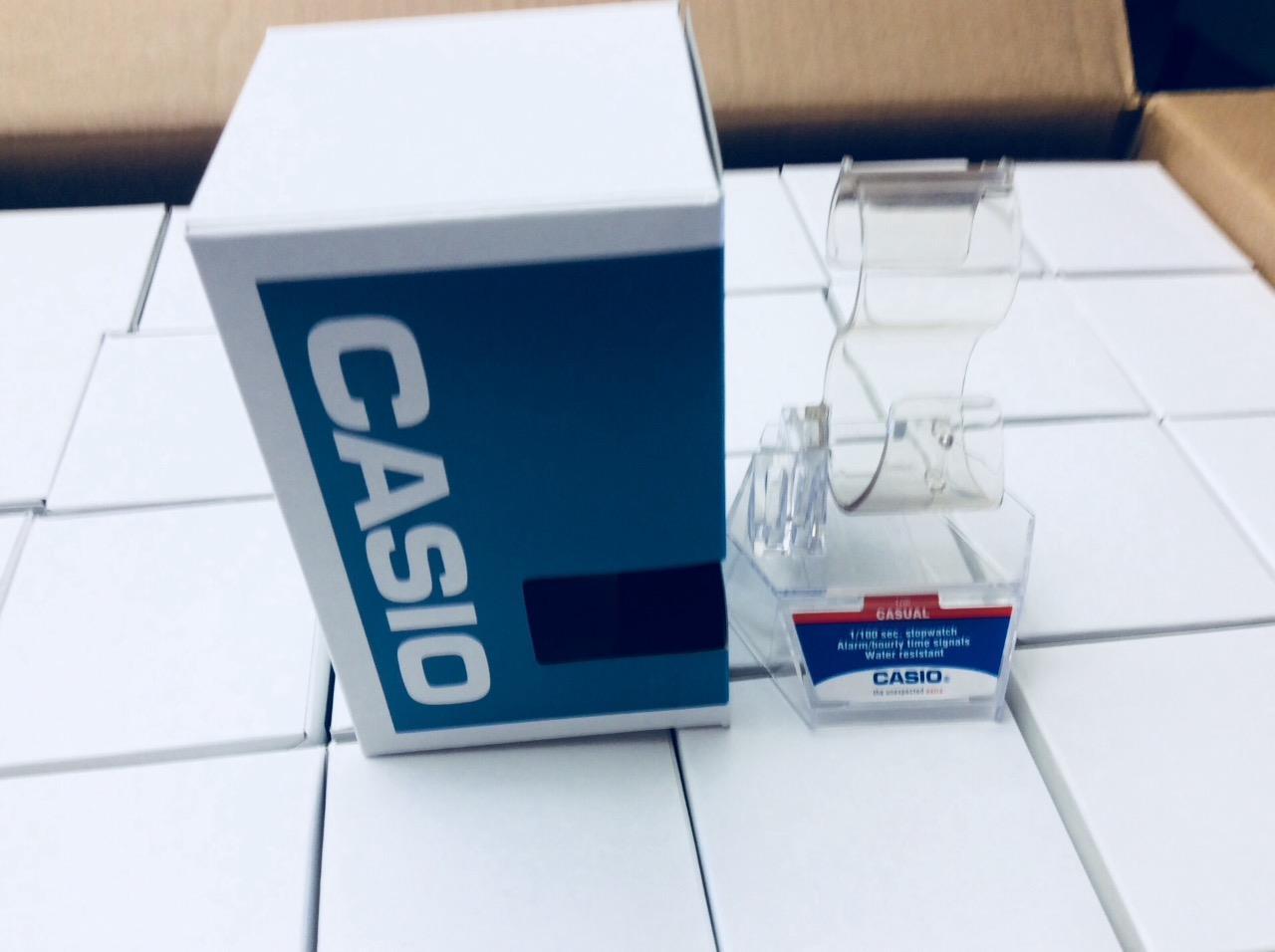 50 New Casio Display Watch Box-Blue Gift Box Watch Cradle OEM BOX Classic vintag