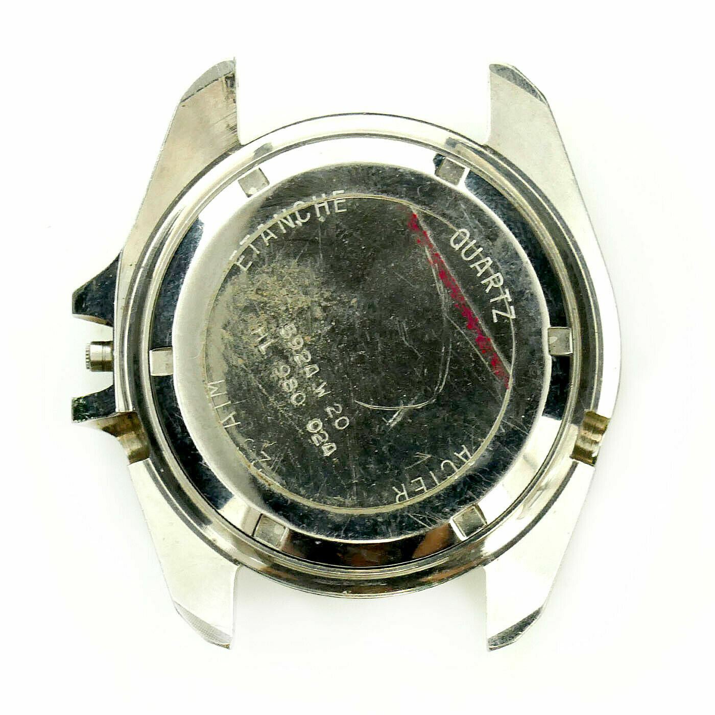 TAG HEUER DIVER HL 980.024 STAINLESS STEEL CASE FOR PARTS OR REPAIRS