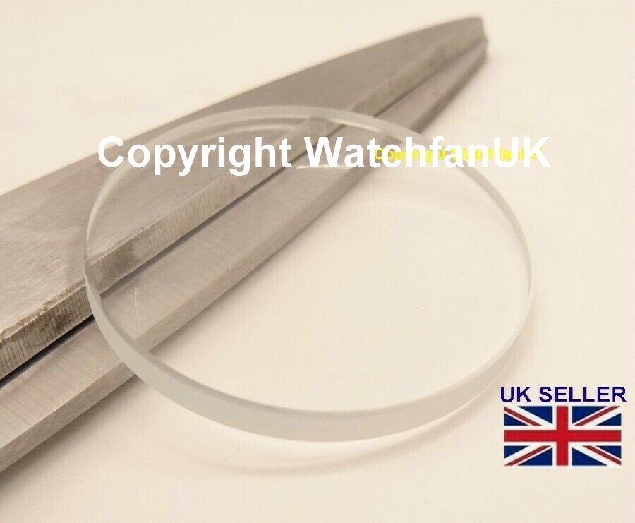 Watch Crystal Fits Seiko Flightmaster Pilot 7T34-6A00 7T34-6A09 #539