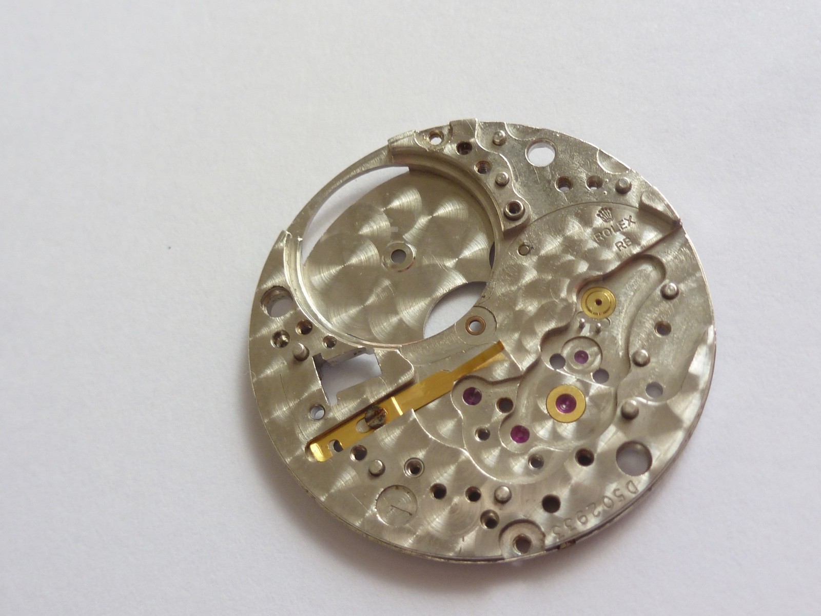 100% Authentic ROLEX 1570 Main Plate with all jewels mint condition 1530