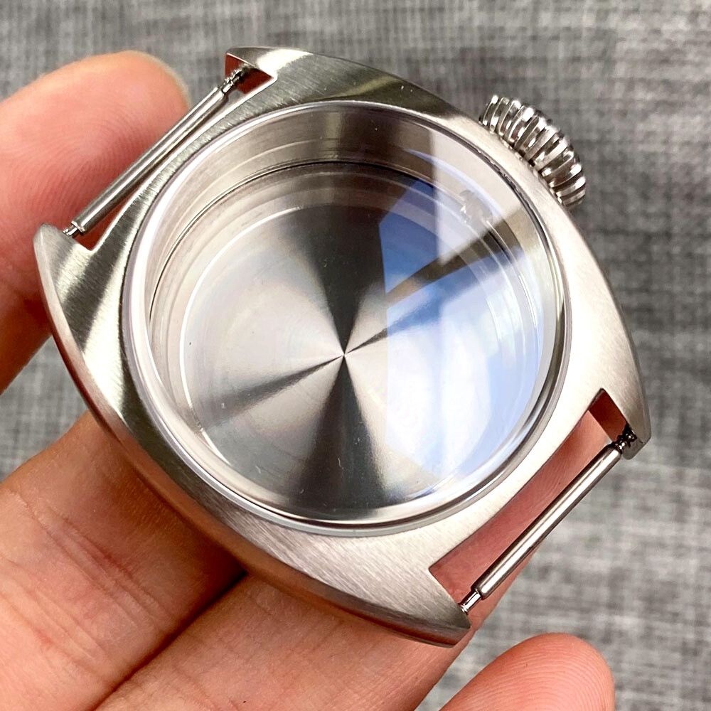 36mm Dive Automatic Watch Case 200M Waterproof AR Sapphire fit NH34 GMT Dial