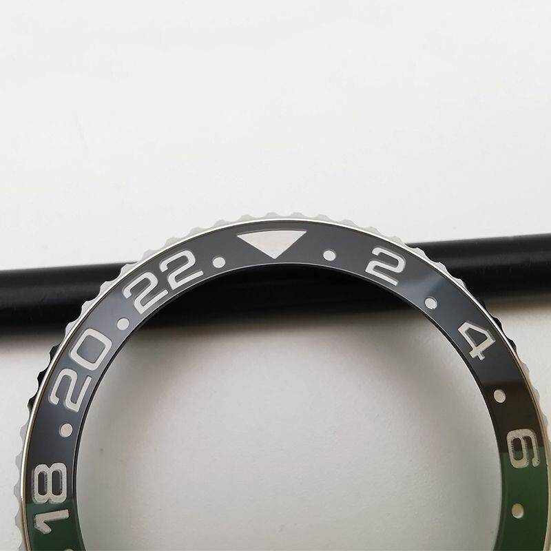 Custom Made Watch Bezel Insert Fits Rolex GMT Master II Sprite 126720VTNR