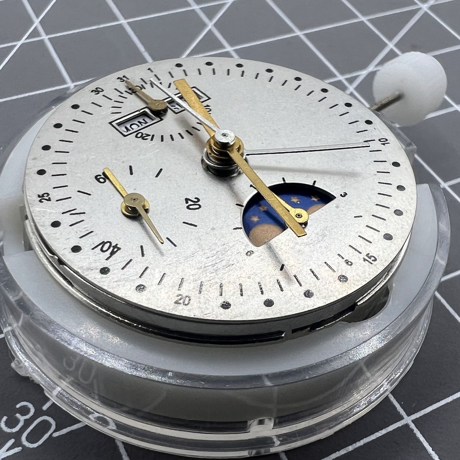 7750 7751 Automatic Mechanical Movement Small Second@9 Moon Phase@6