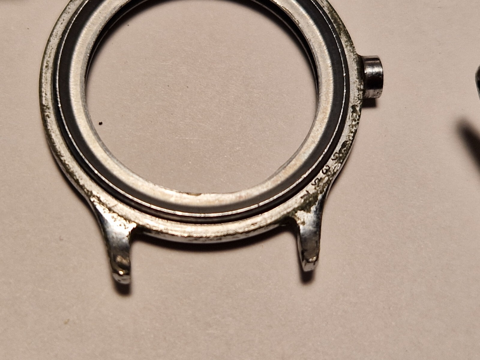 Military US Vintage Vietnam war Watch case part Bulova Elgin Waltham Benrus USA.