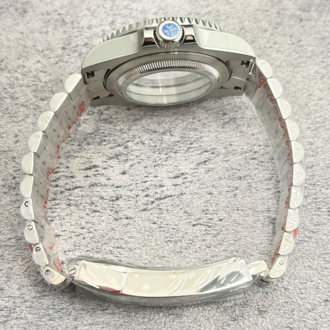 40mm Watch Case Sapphire Glass 20ATM 120 Clicks Red Bezel Fit NH34 NH35 NH36 Mod