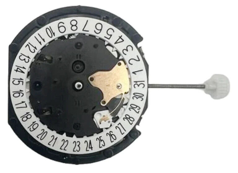 Sunon Chinese Multi Function Watch Movement PE90-07 3H and 3EYES Date At 6:00