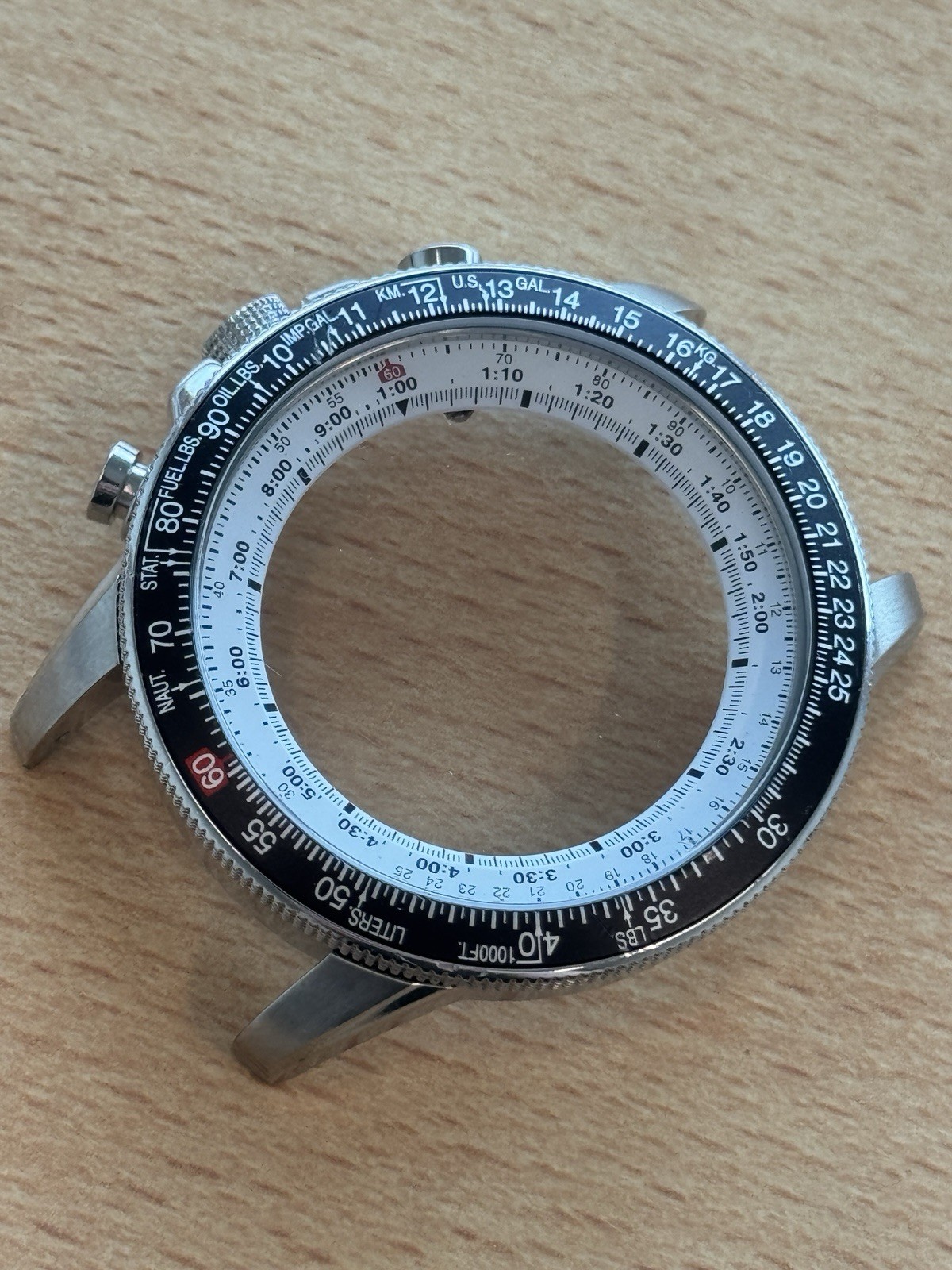 Seiko SSC013 Flightmaster Watch Case – Chronograph – New Old Stock