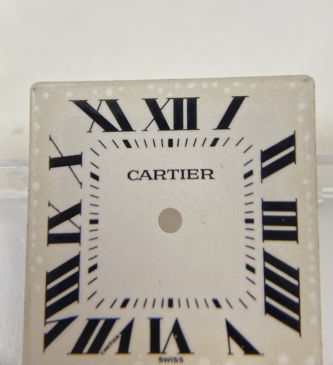 Original Cartier Tank Française 2301 Cal 157 Cream Midsize Dial VC100452