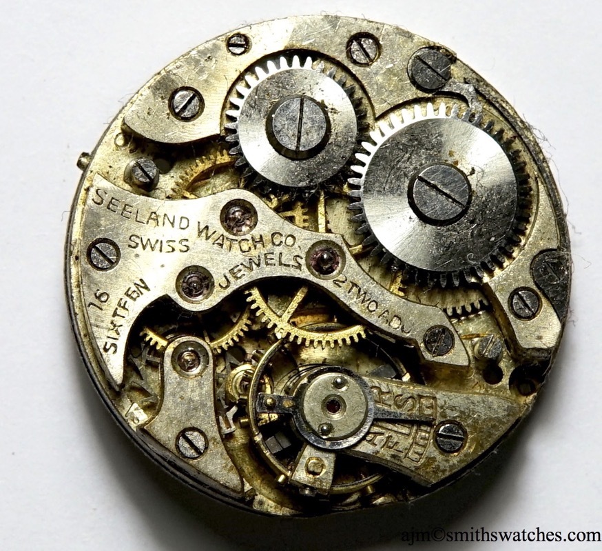 SEELAND WRISTWATCH MOVEMENT SPARES REPAIRS PROJECT DD41