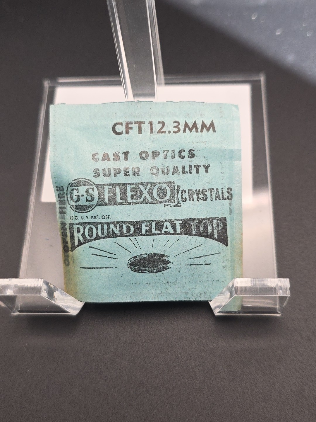 G-S Watch Crystal CFT12.3mm