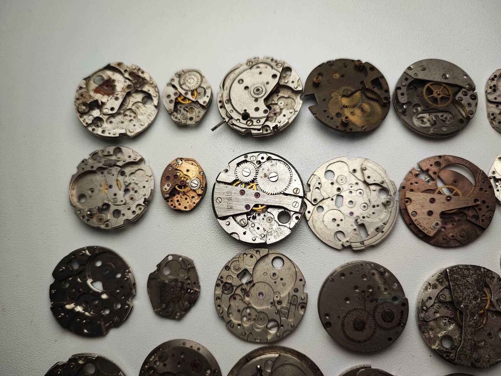 mix Watch Main Plate platinum lot watchmaker ut int fe as st rw jej bfg others