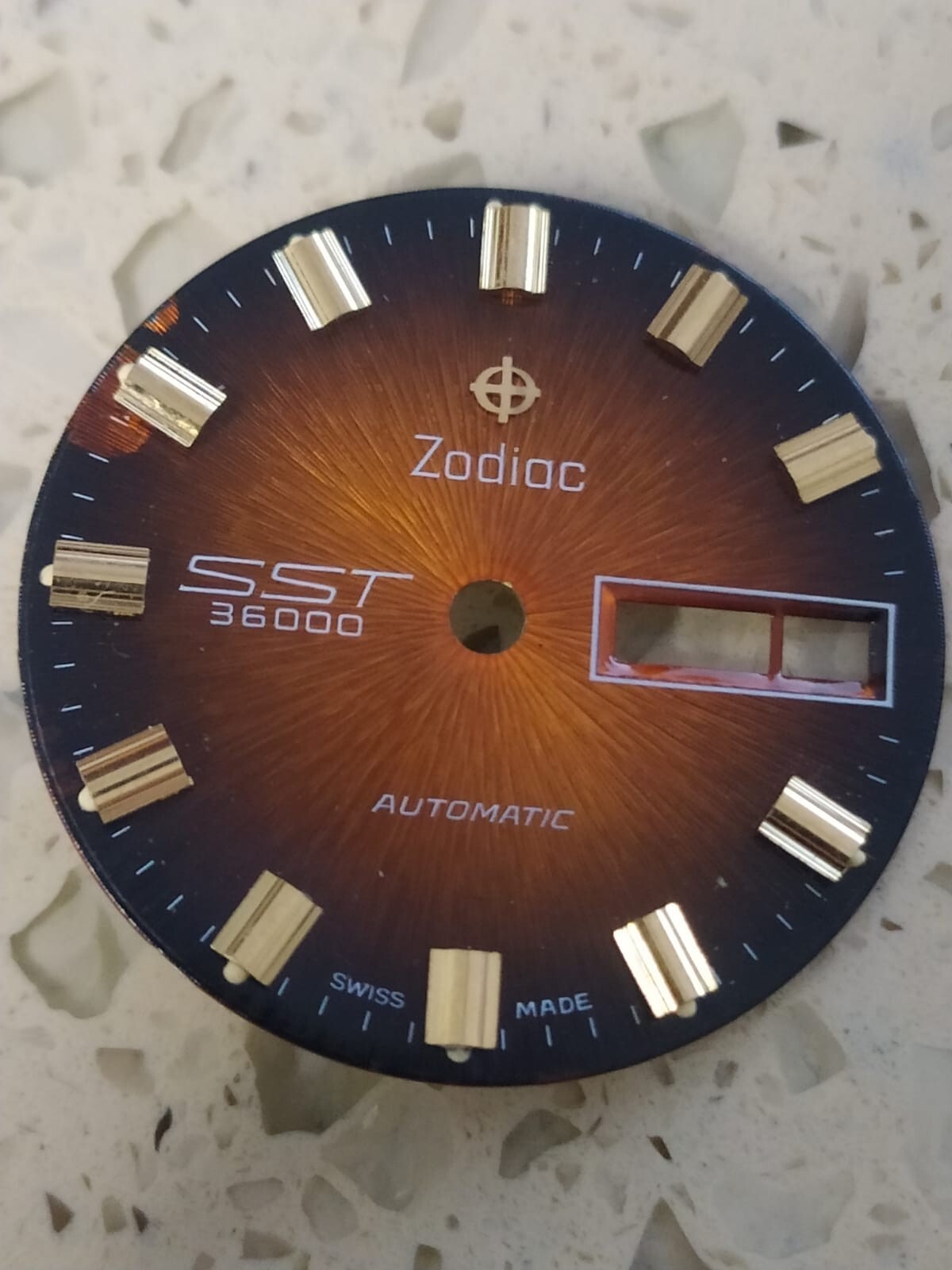 Zodiac SST 36000 Hi Beat Automatic Cal 86 Part Dial 27.50 mm Swiss