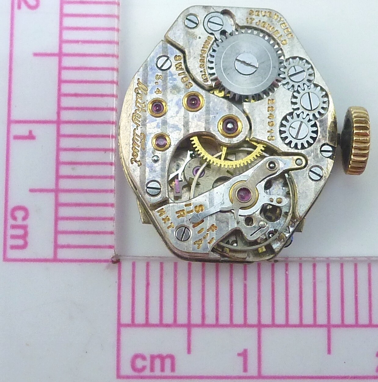 Vintage Mathey – Tissot LDS Mechanical Wristwatch Movement – Parts / Repair