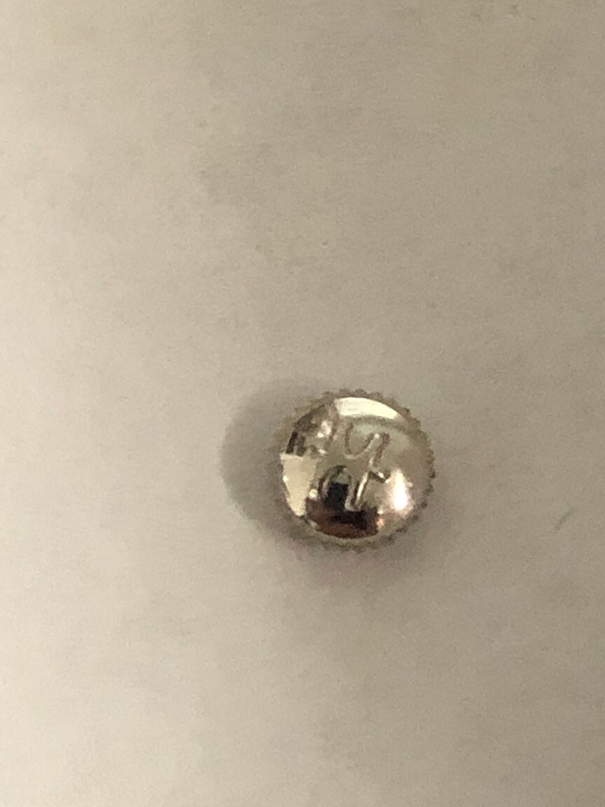 Hamilton Waterproof Stainless Steel / White Watch Crowns NOS O.D. 5.0mm Tap 10