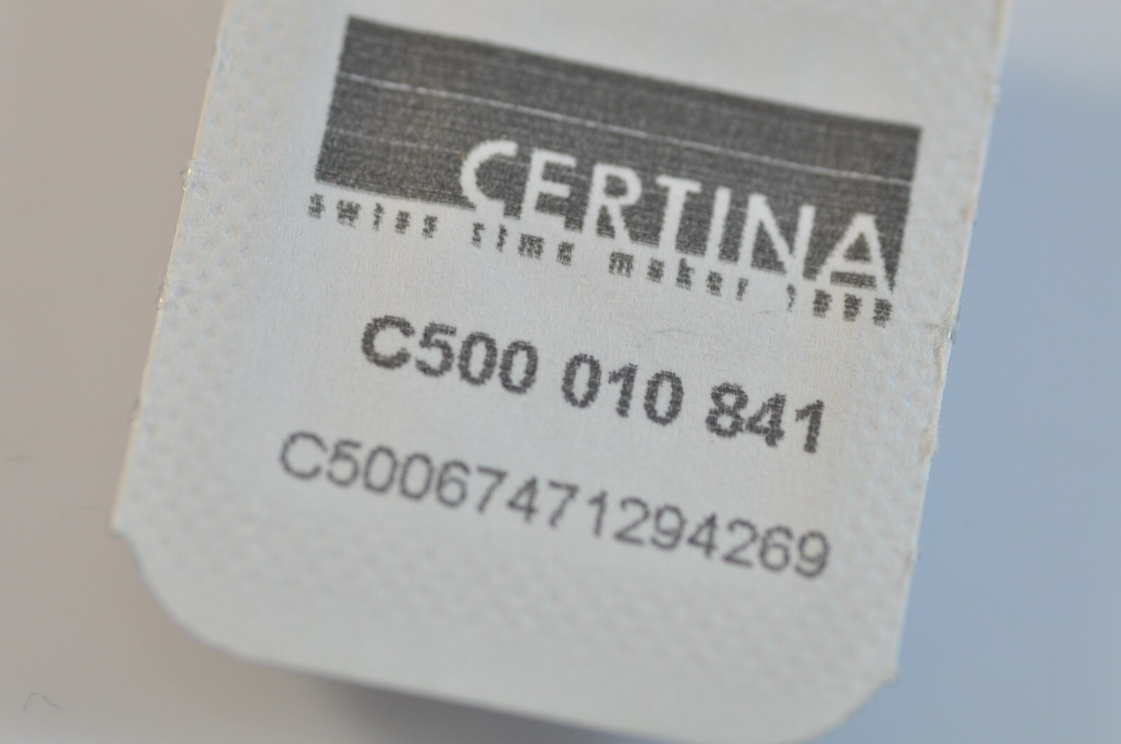 Original Set Of Hands Certina DS Podium Automatic Chrono Valjoux C674.7129.42.69