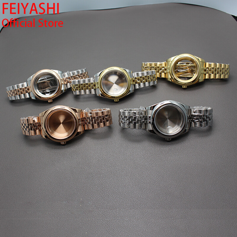 36mm/40mm Diver Watch Case+Jubilee Bracelet Stainless Steel Sliding Lock Buckle