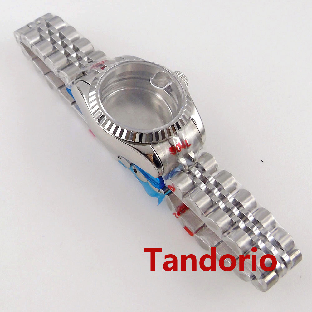 New 26mm 316L Stainless Steel Watch Case Fit Japan NH05A NH06A For Ladies Watch