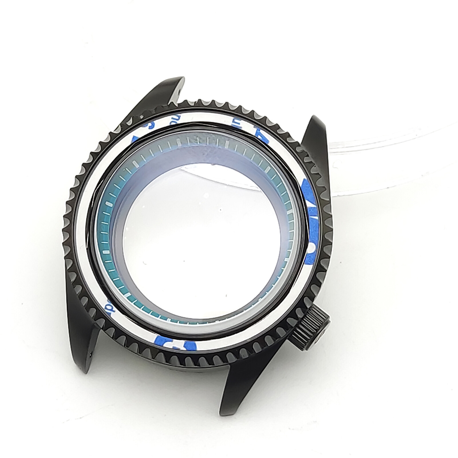 42MM Watch Case Modified SK007 Sapphire Glass Steel Case For NH35/NH36 Movement