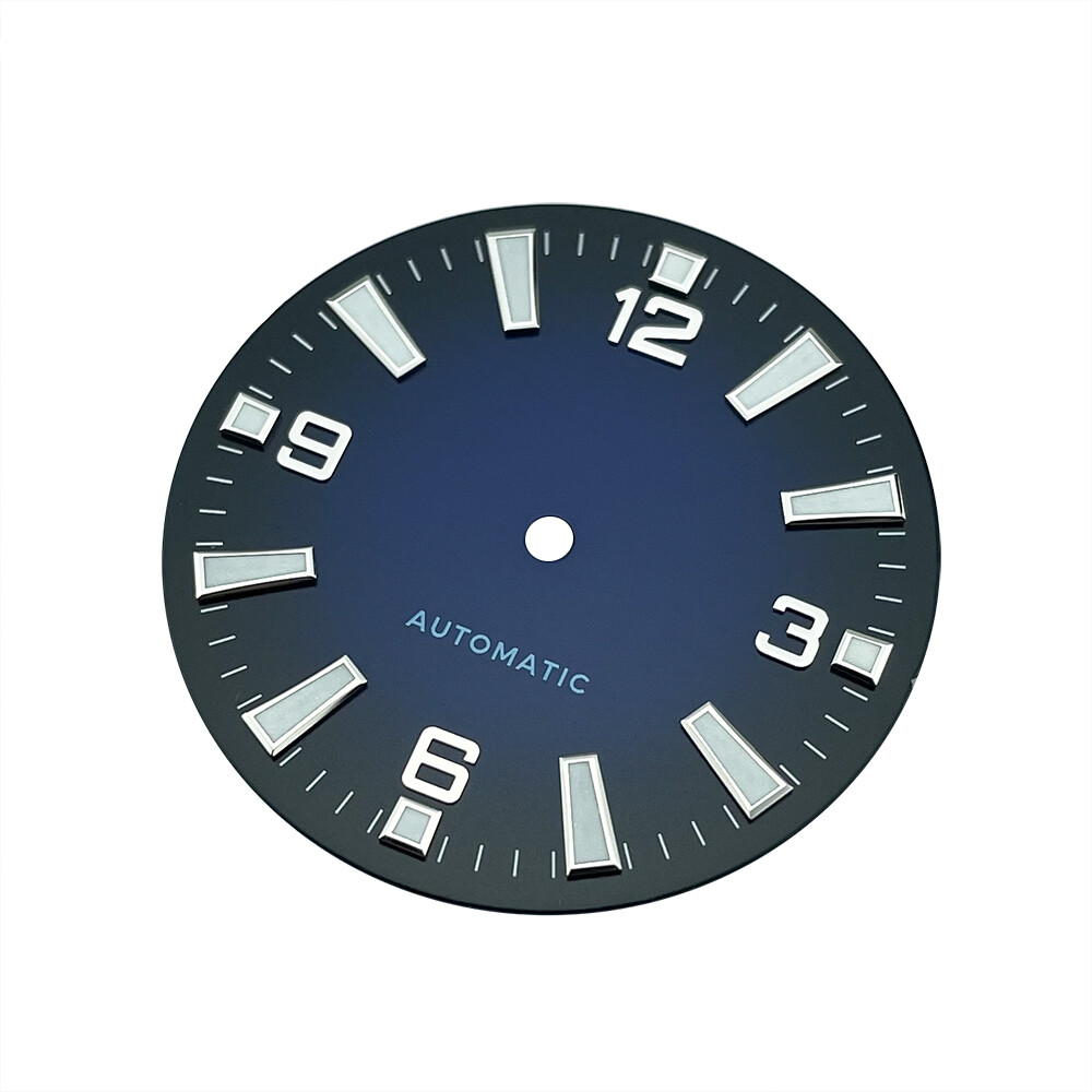 33mm NH38A Sterile Dial No Logo Seamaster 600 Style BGW9 Lume Watch Dial No Date