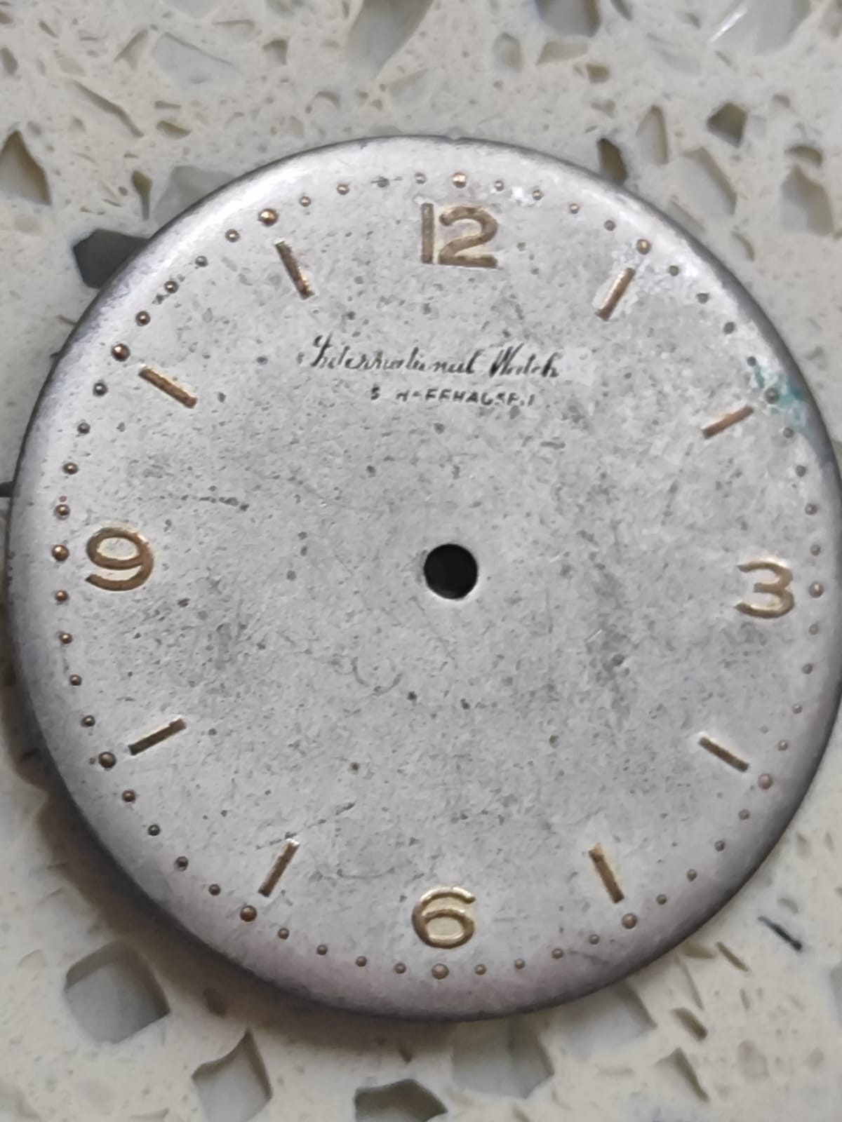 IWC Schaffhausen CAL C89 PART White DIAL – IWC C 89 USED 9Y