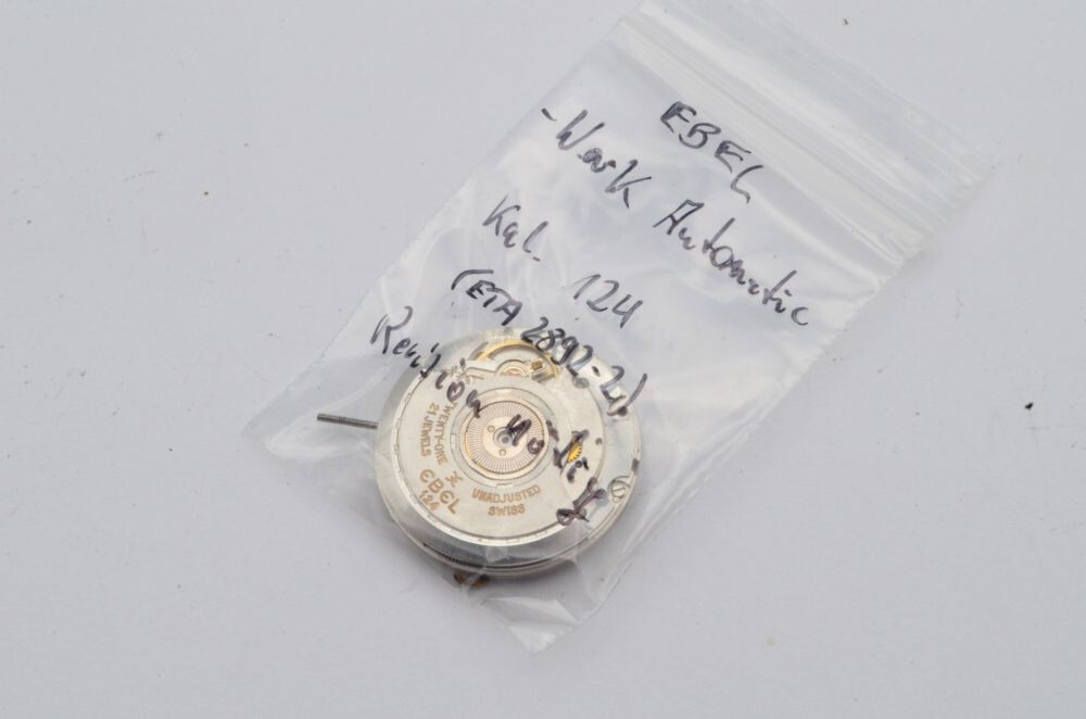 Ebel Caliber 124 Ebel 1911 Worldtimer 1124913 Needs Service